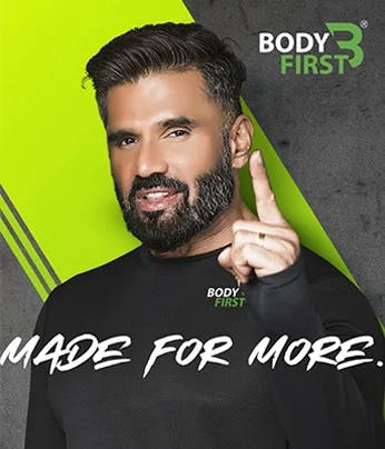 Exclusive brand Body First Banner